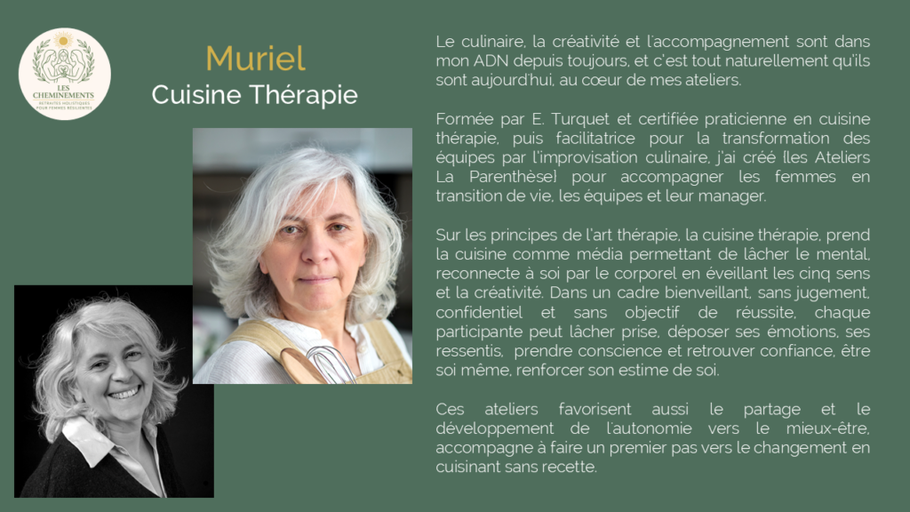 Muriel Cuisine thérapie